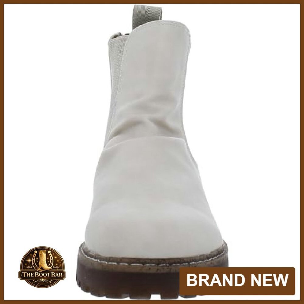 Faux Leather Chelsea Ankle Boots with Double Zippers - Size Available - Picture 4 of 4